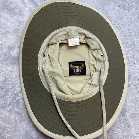 Henschel Vented Camper Boonie Hat Size M Khaki Green Boating Sailing Fishing - Picture 2 of 7
